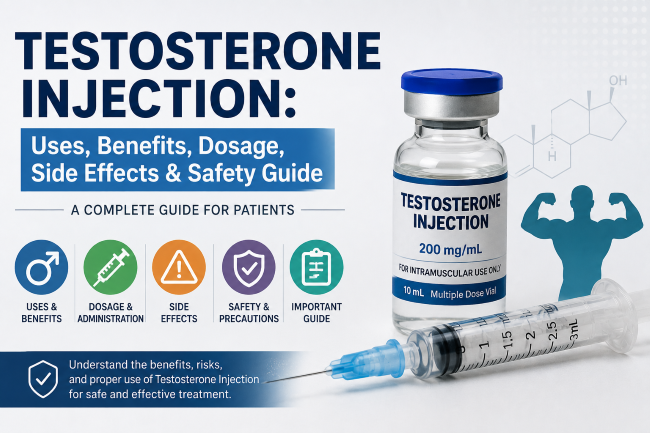 Testosterone Injection for Low Testosterone: Symptoms, Treatment & Safety