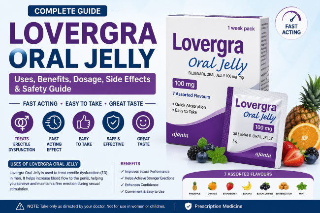 What Is Lovegra Oral Jelly Uses, Benefits & Safety Information