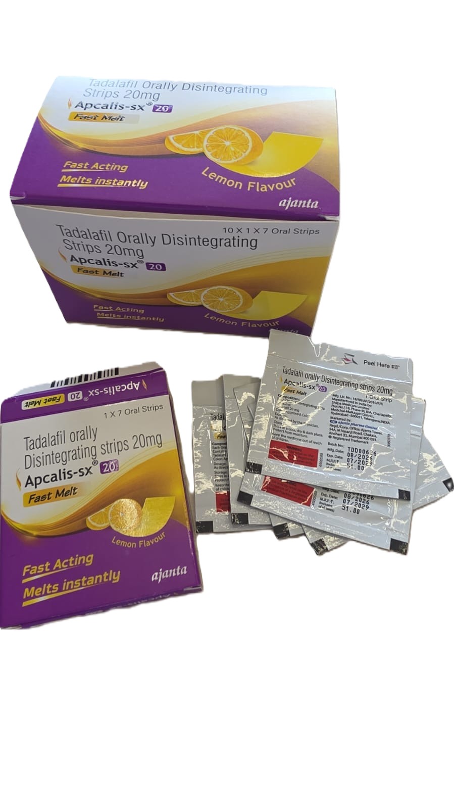 Apcalis SX 20 Mg Srips