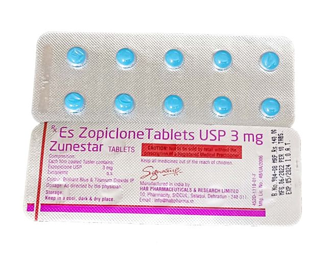 By Es Zopiclone 3mg Tablet gallery image 3