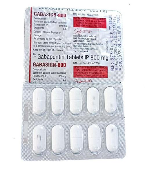 Buy Online Gabapentin 800mg Tablet UK gallery image 3