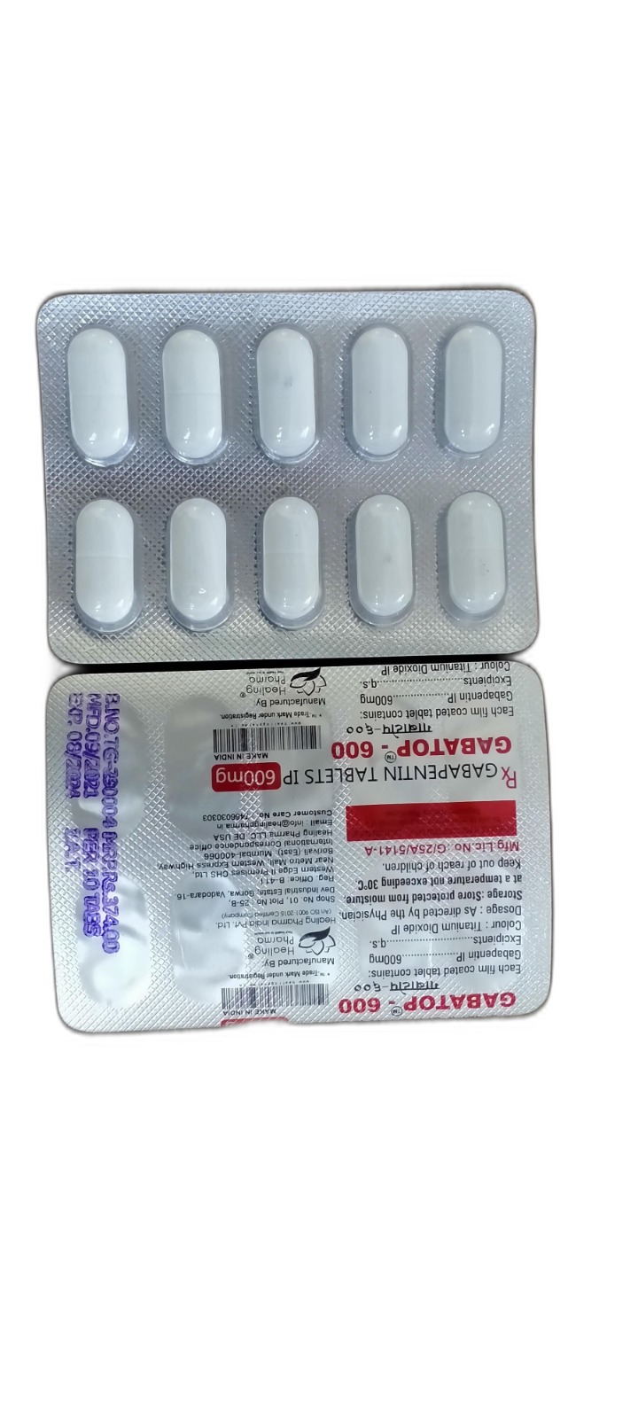 Buy Gabapentin 600mg Tablet Canada gallery image 4