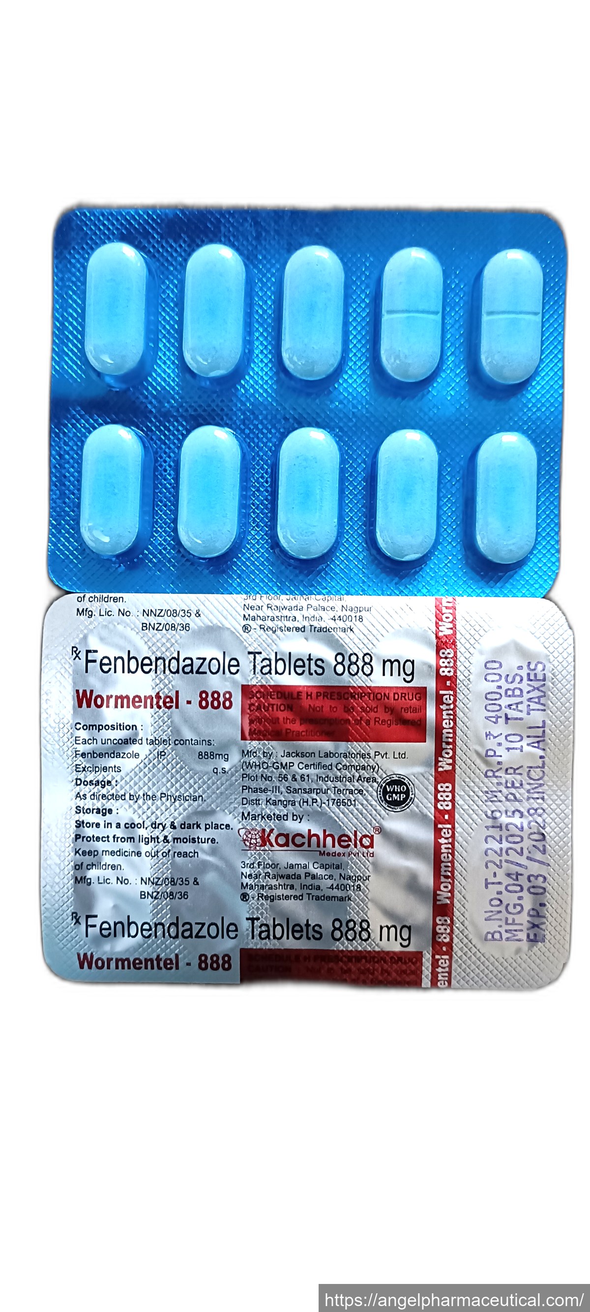 Fenbendazole 888mg Tablet gallery image 2