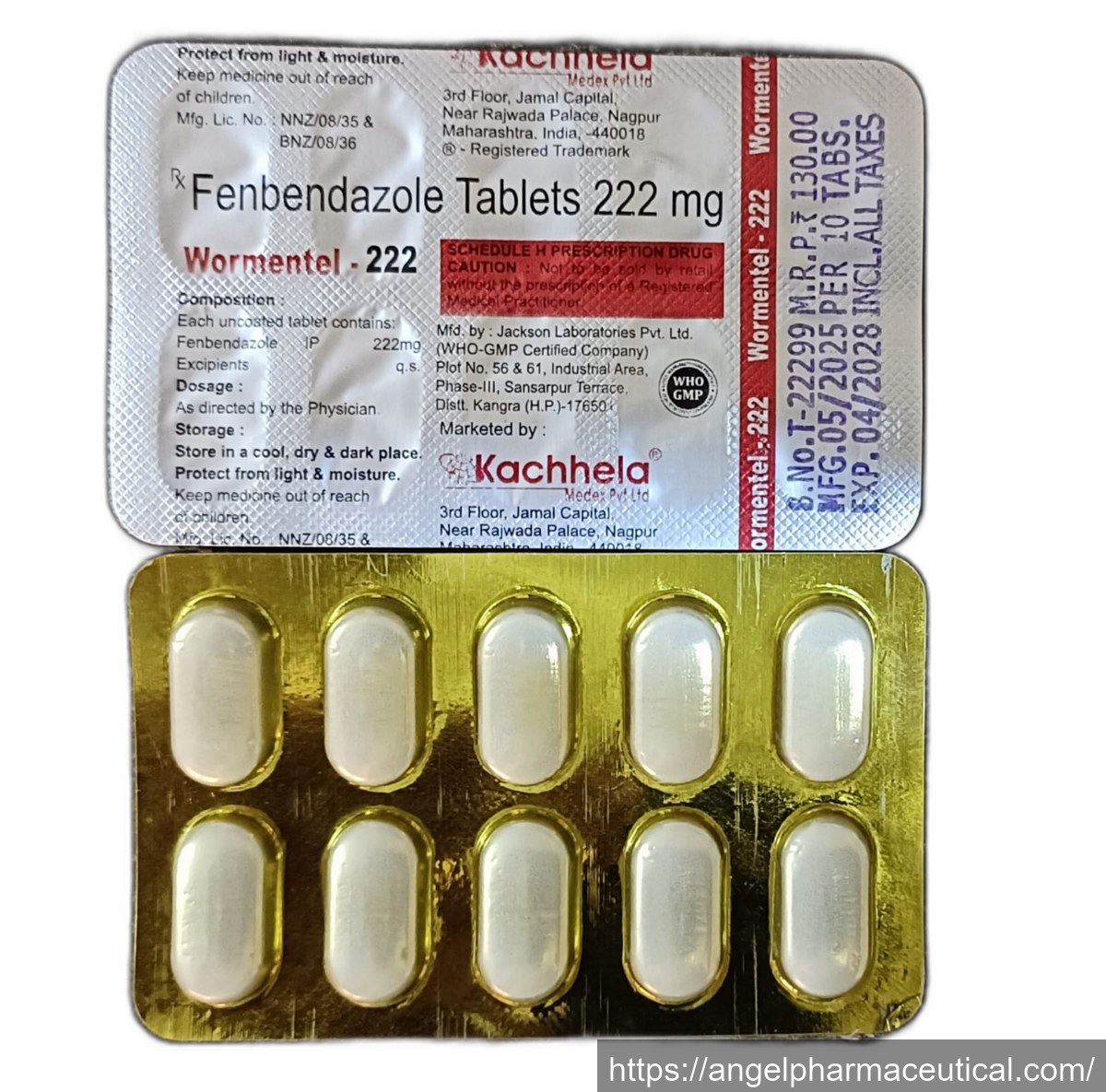 Fenbendazole 222mg Tablet gallery image 2