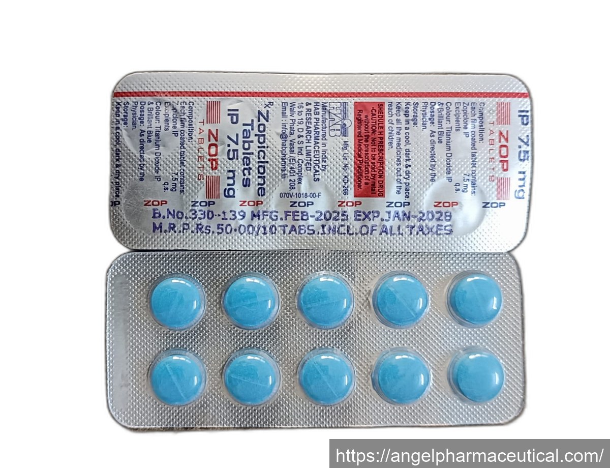 Zopiclone 7.5mg Tablet gallery image 3